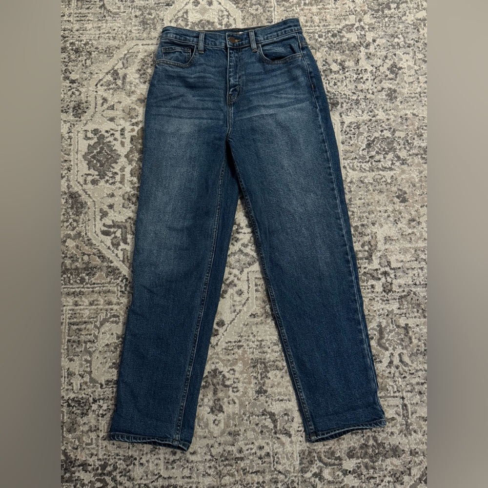 Fashion Nova Dark Blue Straight Leg Jeans